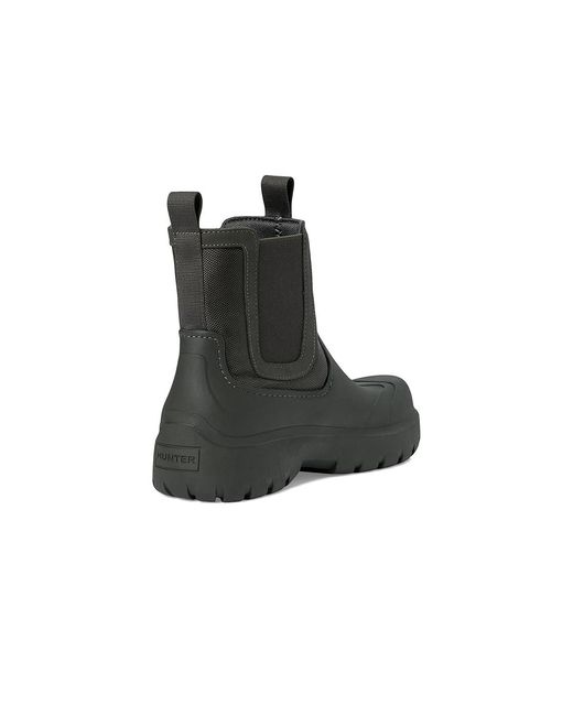 Hunter Black Lorde Rain Boots 7 D for men