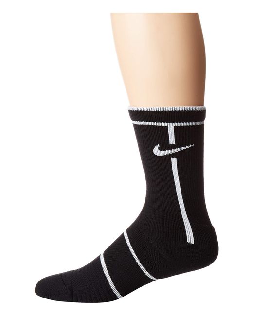 Nike Black Essentials Crew Tennis Socks