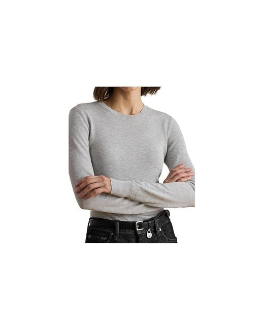 Ralph Lauren Black Cotton-Blend Sweater Clothing, Polyester/Cotton