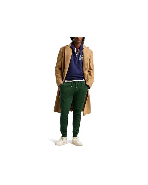 Polo Ralph Lauren Black Double-Knit Jogger Pants Casual Pants, Cotton/Polyester for men
