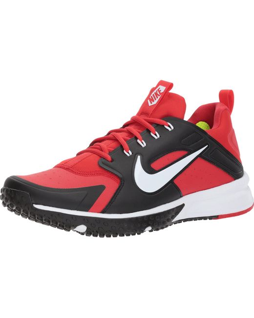 Kids' alpha huarache varsity turf baseball cleats red hotsell