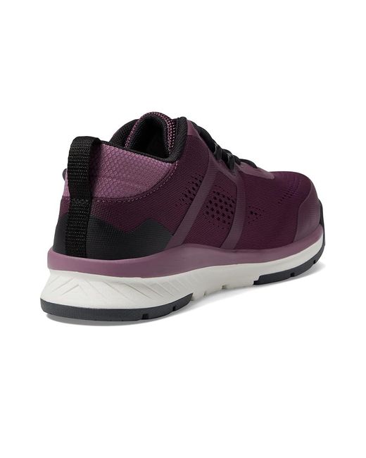 Bogs Purple Sandstone Knit Low Tr Composite Safety Toe (Plum) Shoes