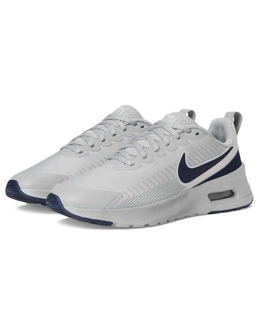 Nike Metallic Air Max Nuaxis Shoes Light Smoke/Obsidian/Cyber/ Synthetic for men