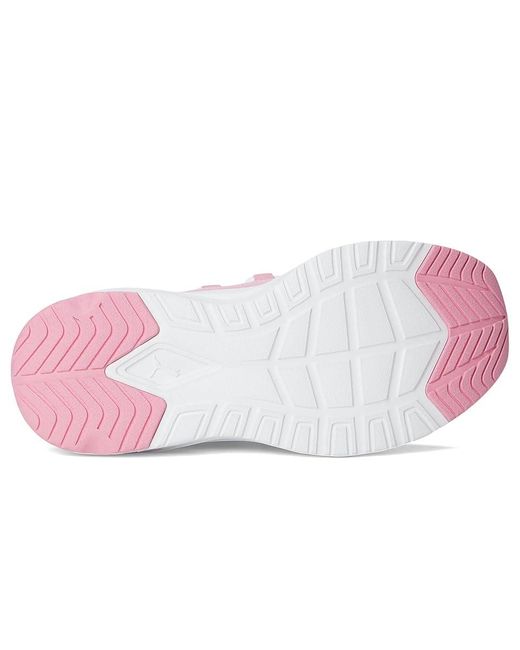 PUMA White Softride One4All Slip On (Big Kid) (/ Lilac/Mint) Boots