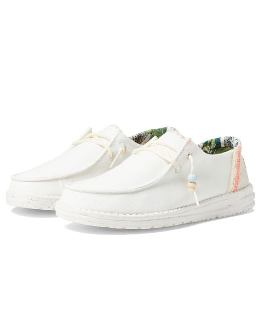 hey dude wendy linen white