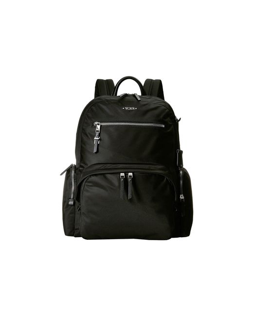 Tumi Synthetic Voyageur Carson Backpack in Black/Silver (Black) - Save