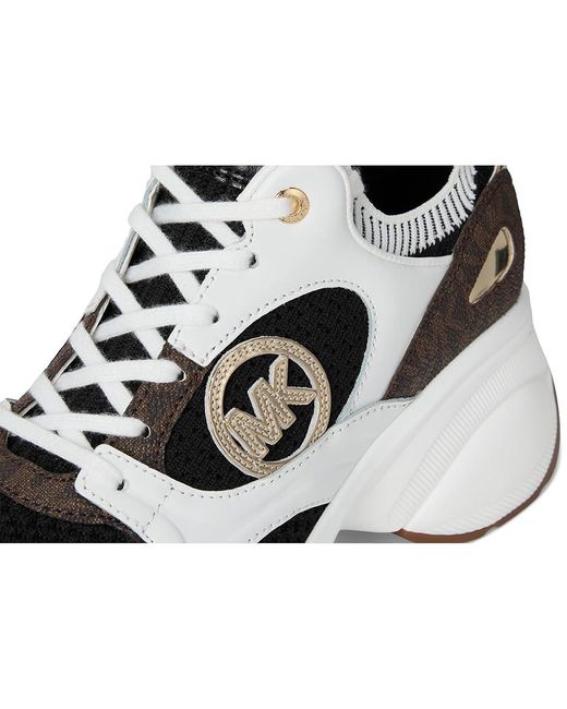 MICHAEL Michael Kors Black Zuma Knit Trainer Shoes