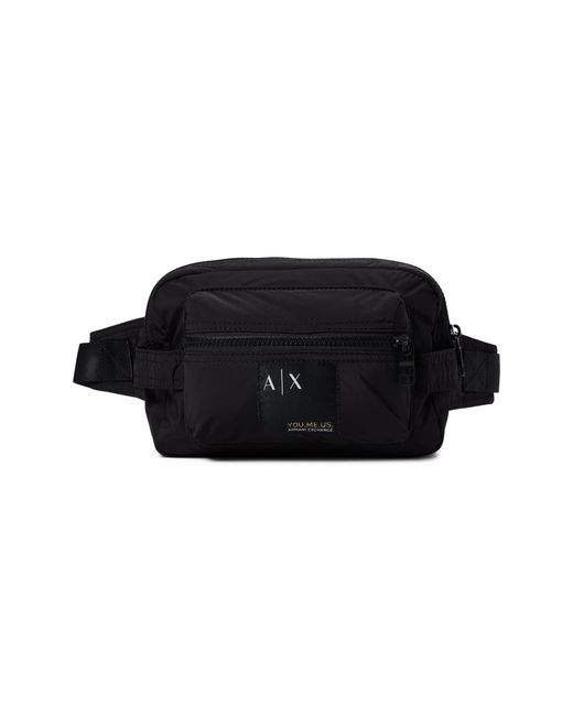 Armani Exchange You.me.us. Waistbag in Black for Men Lyst