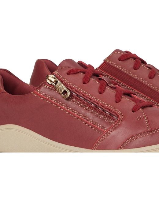 Clarks Red Bryianne Bayla Shoes 9 B