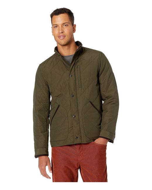 J.Crew Green Sussex Quilted Jacket With Eco-friendly Primaloft for men