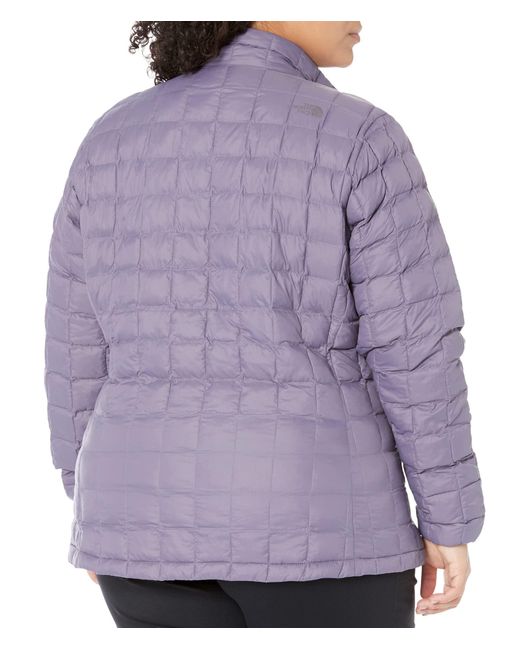 The North Face Plus Size Thermoball Eco Jacket 2.0 in Purple | Lyst