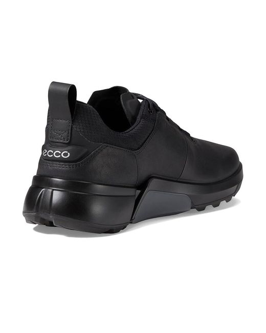 Ecco Black Biom H4 Gore-Tex(R) Waterproof Golf Hybrid ( Cow Leather) Shoes for men