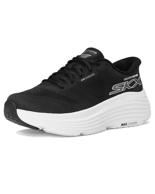 Skechers Black Max Cushioning Endeavour Hallandale Hands Free Slip-Ins Shoes/ 10 B