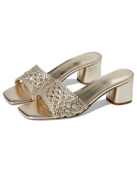 Calvin Klein Metallic Brianny Sandals, Synthetic