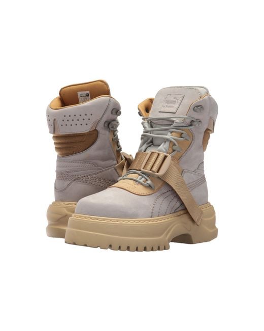 PUMA X Fenty By Rihanna Nuckbuck Leather Winter Boot | Lyst