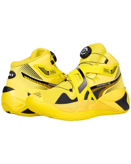 PUMA Synthetic Disc Rebirth Porsche in Yellow for Men | Lyst