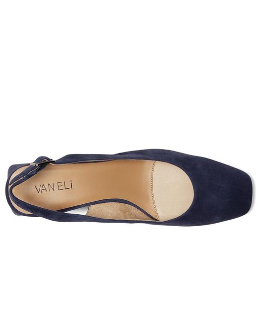 Vaneli Blue Darsy Flat Shoes 6 M (B)