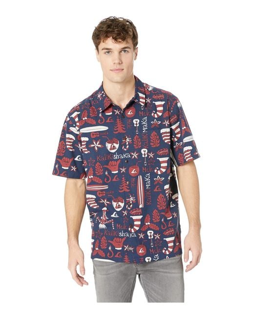 Quiksilver christmas shirt Clearance