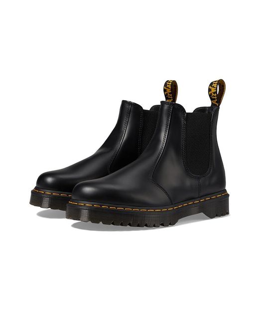 Dr. Martens Black 2976 Bex Smooth Leather Chelsea Boots Shoes Uk 3 (Us 4