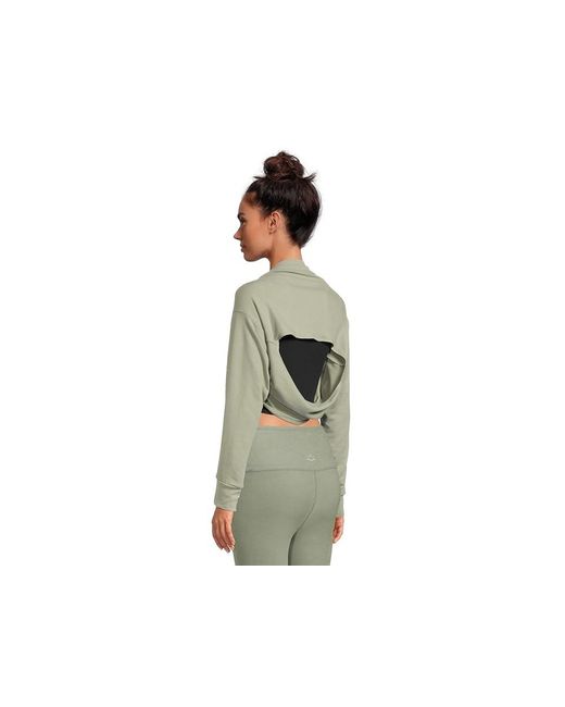Beyond Yoga Black Duet 2-Way Convertible Shrug Sweater, Polyester/Rayon/Spandex