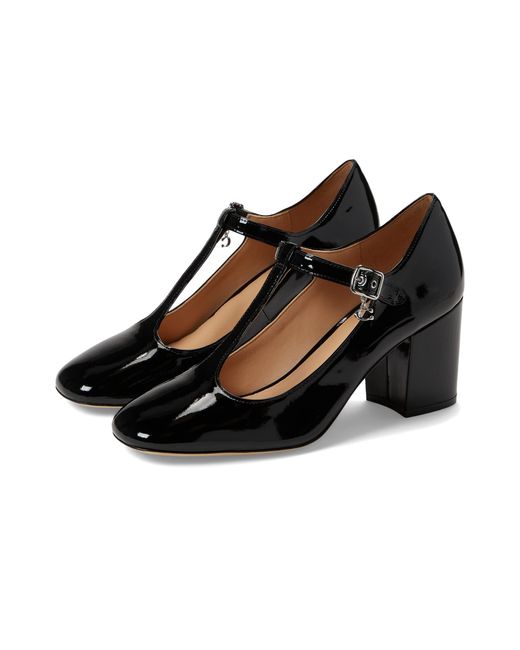 COACH Patent Leather Mary Jane in Black Lyst