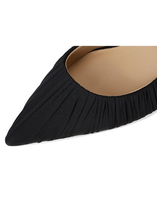Badgley Mischka Black Vanesa Shoes, Textile