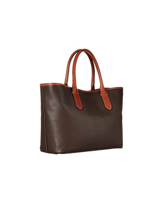 Dooney Bourke Pebble Brielle caramel W Tan Trim Handbags in Brown Lyst