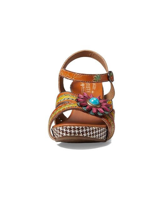 Spring Step Brown Astarr (Camel Multi) Shoes