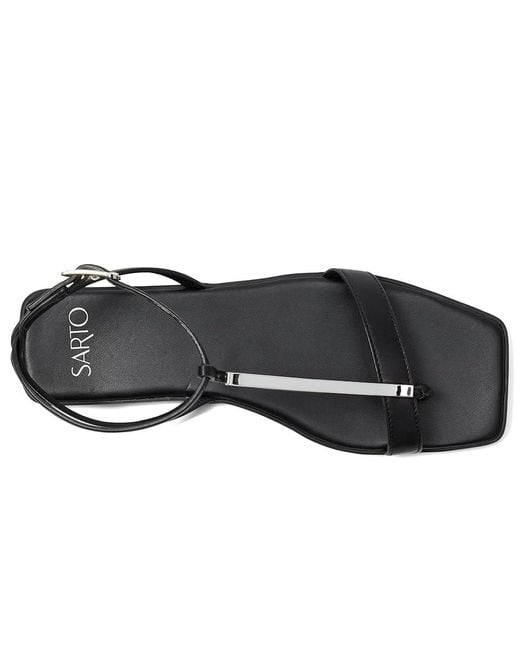 Franco Sarto Black Logan Flip-flop