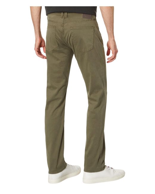 Blank NYC Green Wooster Slim Fit Stretch Twill Pants for men