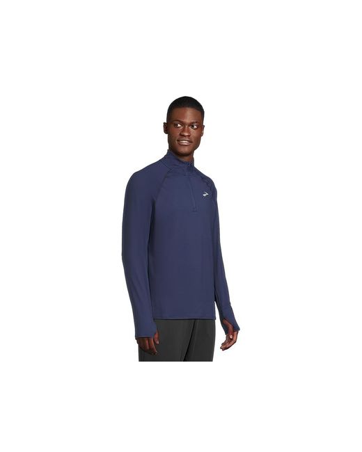 Brooks Blue Dash 1/4 Zip 3.0 Sweatshirt, Polyester/Spandex for men