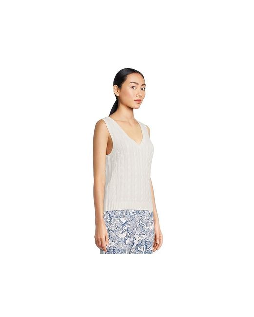 Lilly Pulitzer Black Brockton Sweater Tank Top Sweater, Cotton