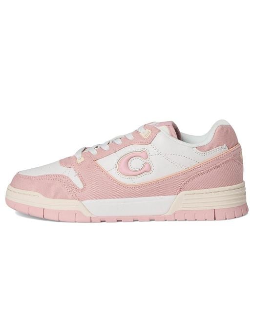 COACH Multicolor Soho Sneaker With Denim Shoes, Leather