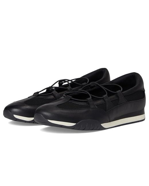 Naturalizer Black Tallulah Flat Shoes Leather/Mesh 6 M (B) Leather/Synthetic/Textile