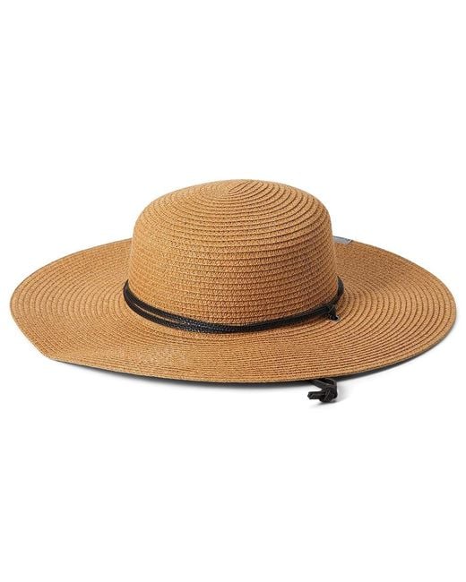 Columbia Multicolor Global Adventure Packable Hat Iii Traditional Hats Lg/Xl (6 3/4-7 1/2) Paper/Polyester/Polyethylene