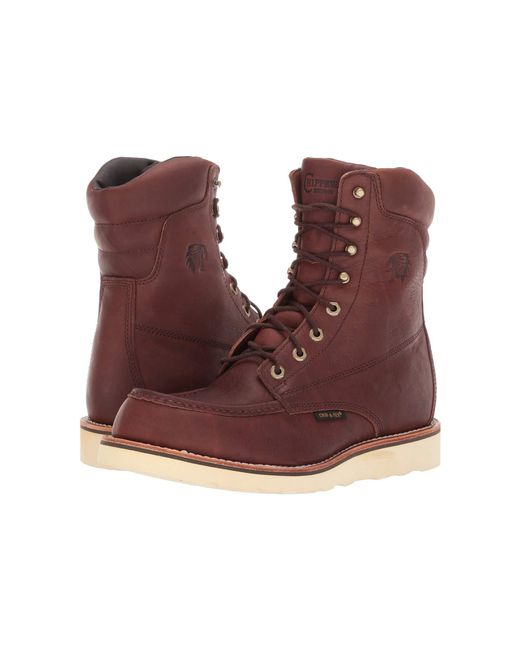 moc toe lace up