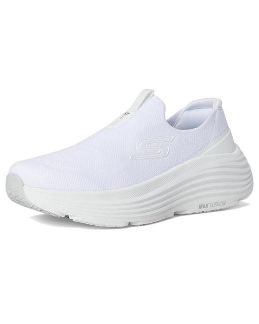 Skechers White Max Cushioning Endeavour Sarasota Shoes 7 B