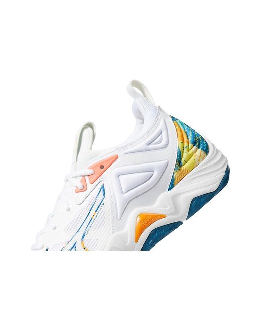 Mizuno White Wave Momentum 3 (/Moroccan) Volleyball Shoes
