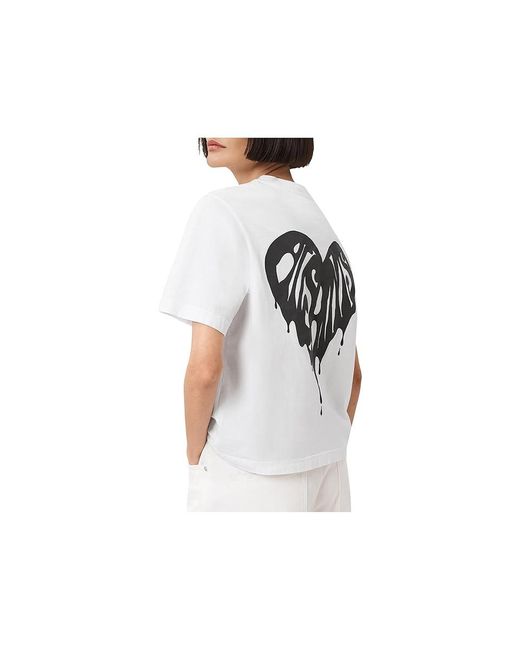 AllSaints Black Trip Lisa T-Shirts Clothing, Cotton