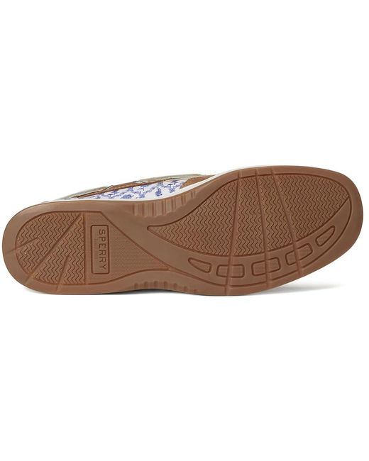 Sperry Top-Sider Black Bluefish 2 Eye Flat Shoes 7 M (B) Leather