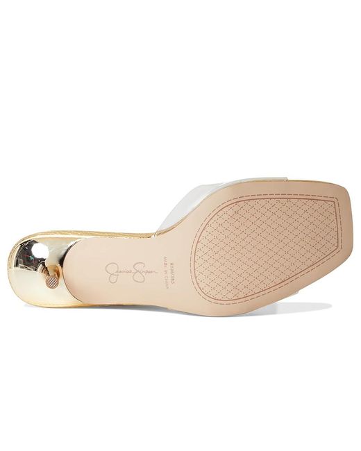 Jessica Simpson Black Celisha Lucite High Heel Sandals Sandals, Synthetic