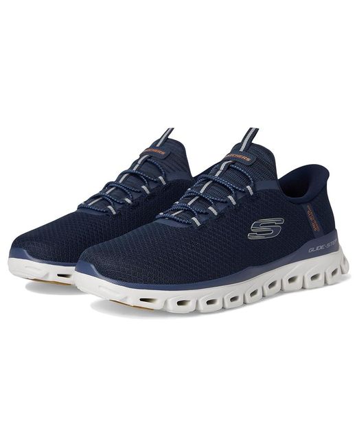 Skechers Blue Glide-Step Noxus Hands Free Slip-In Shoes 8 D for men