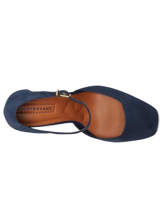 Lucky Brand Blue Kanira Shoes 7.5 B