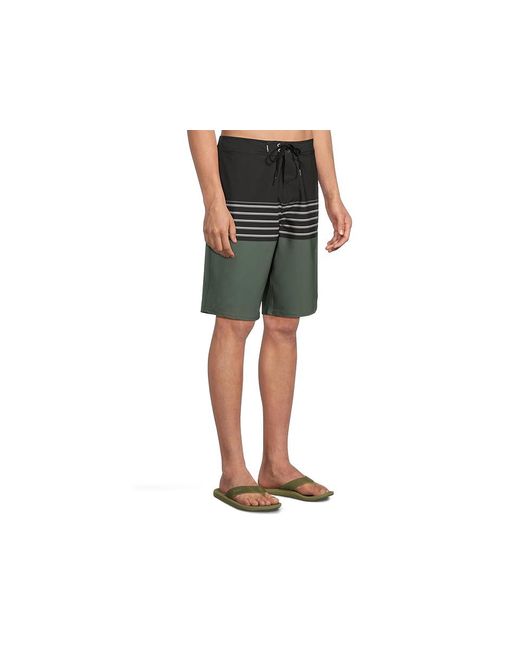 O'neill Sportswear Black Hyperfreak Heat Stripe 21 Boardshorts Swimwear, Elastane/Polyester for men