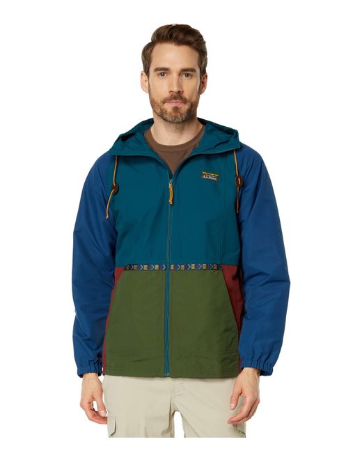 L.L. Bean Mountain Classic Jacket Multicolor Regular in Blue for
