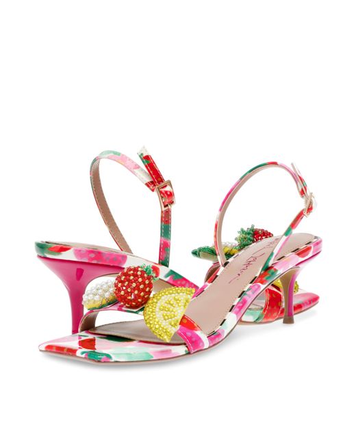 Betsey Johnson Red Colson