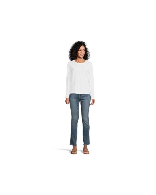 Madewell Black Northside Long Sleeve T-Shirts Clothing Xl 14-16) Cotton