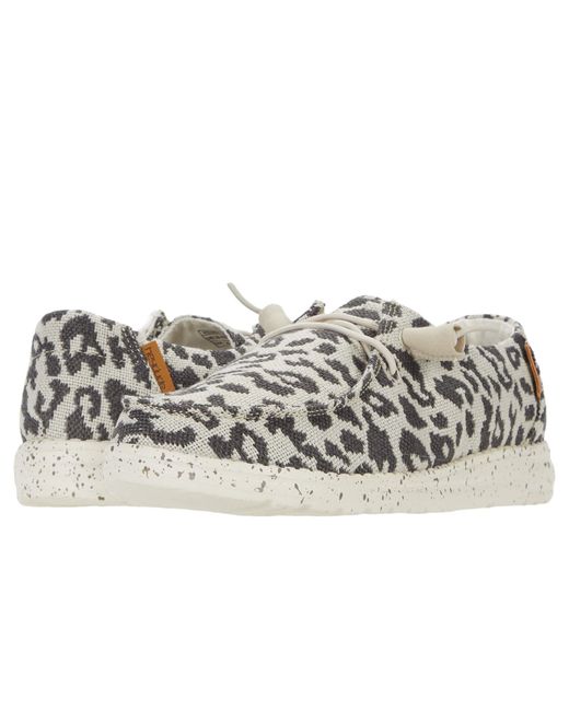 hey dude wally woven women's