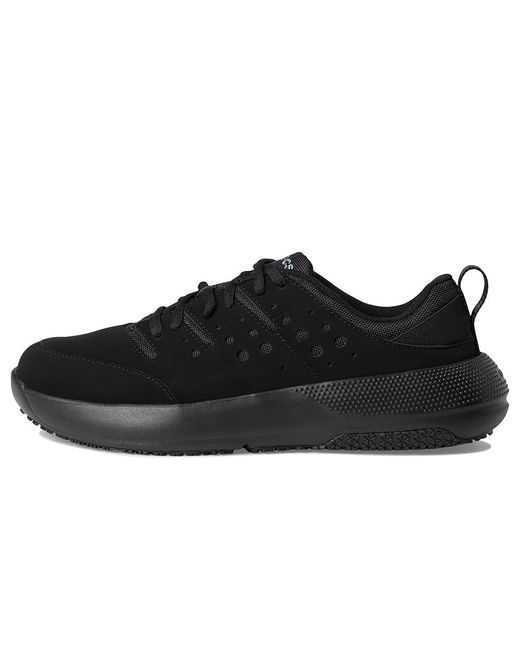 CROCSTM Black On The Clock Work Sneaker (Triple) Shoes for men