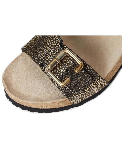 Mephisto Metallic Lissandra Wedge Shoes Waxy/Condor Eu 35 (Us 5) B